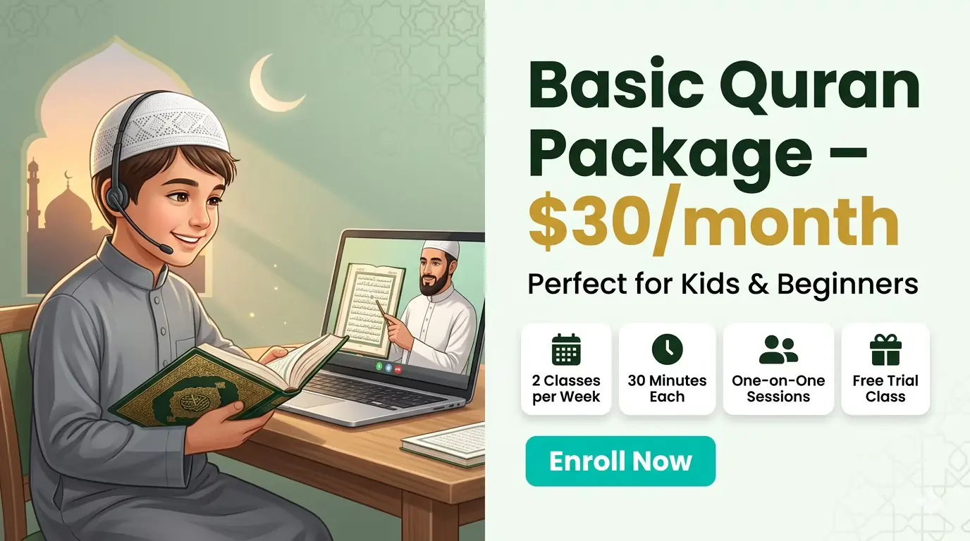 Basic Quran Learning Course for Kids & Beginners